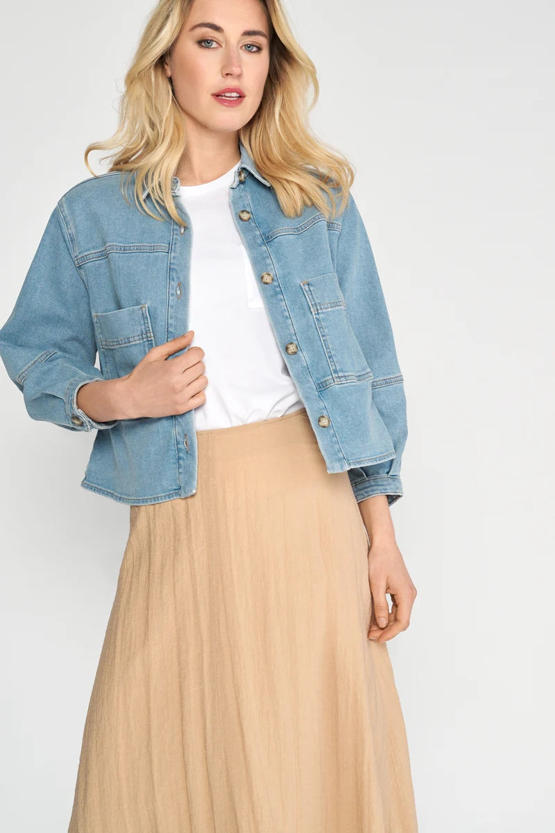 Jeansjassen blauw Marie Méro