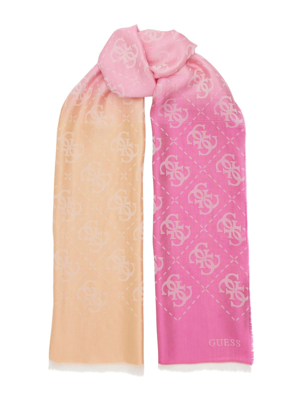 Sjaals roze Guess