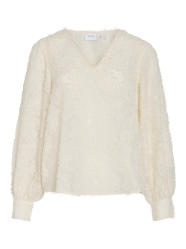 Blouses lange mouw beige VILA