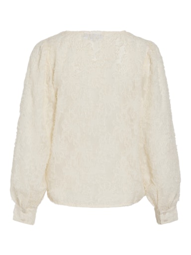 Blouses lange mouw beige VILA