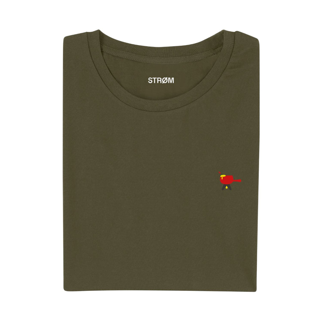 T-shirts korte mouw groen STRØM
