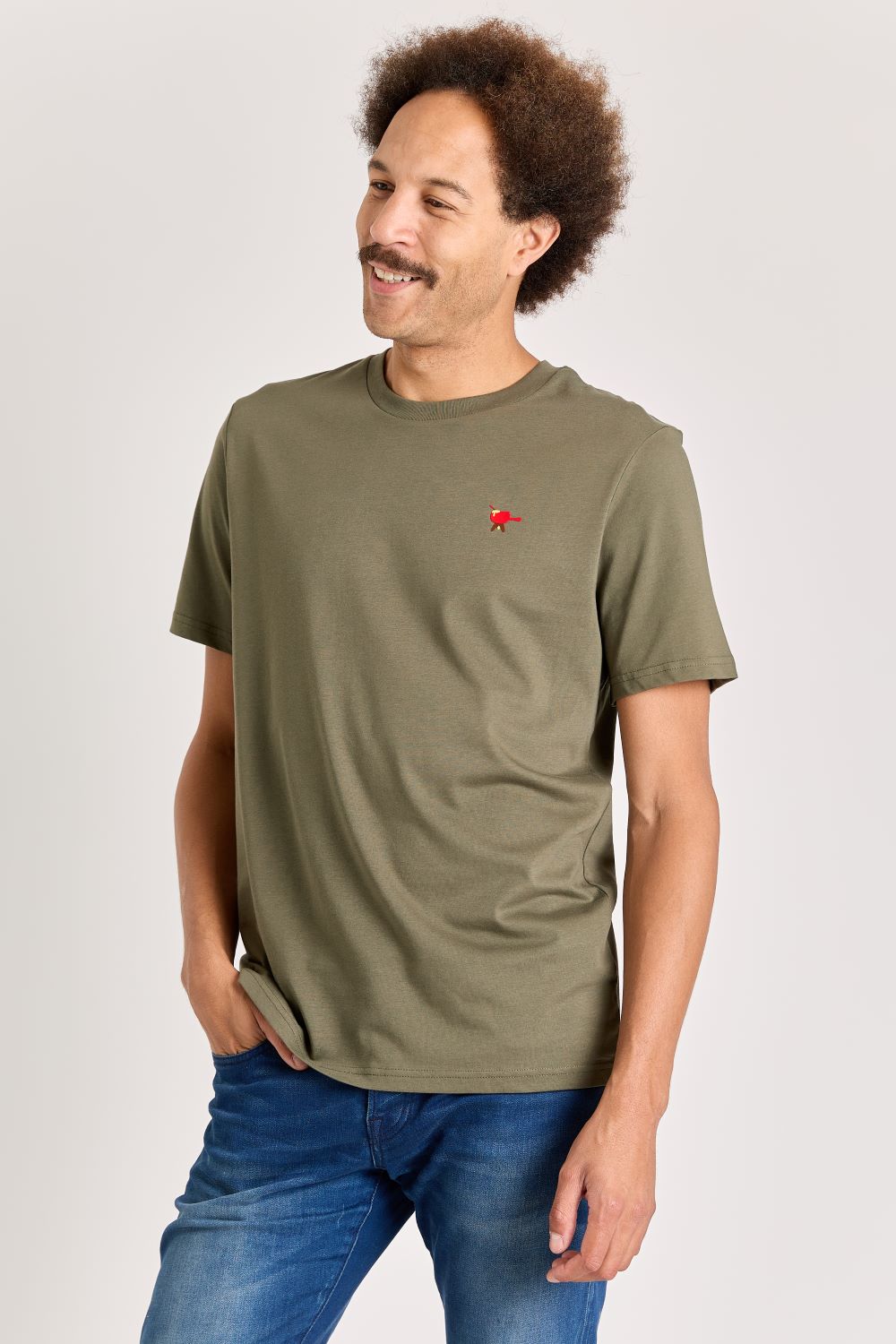 T-shirts korte mouw groen STRØM