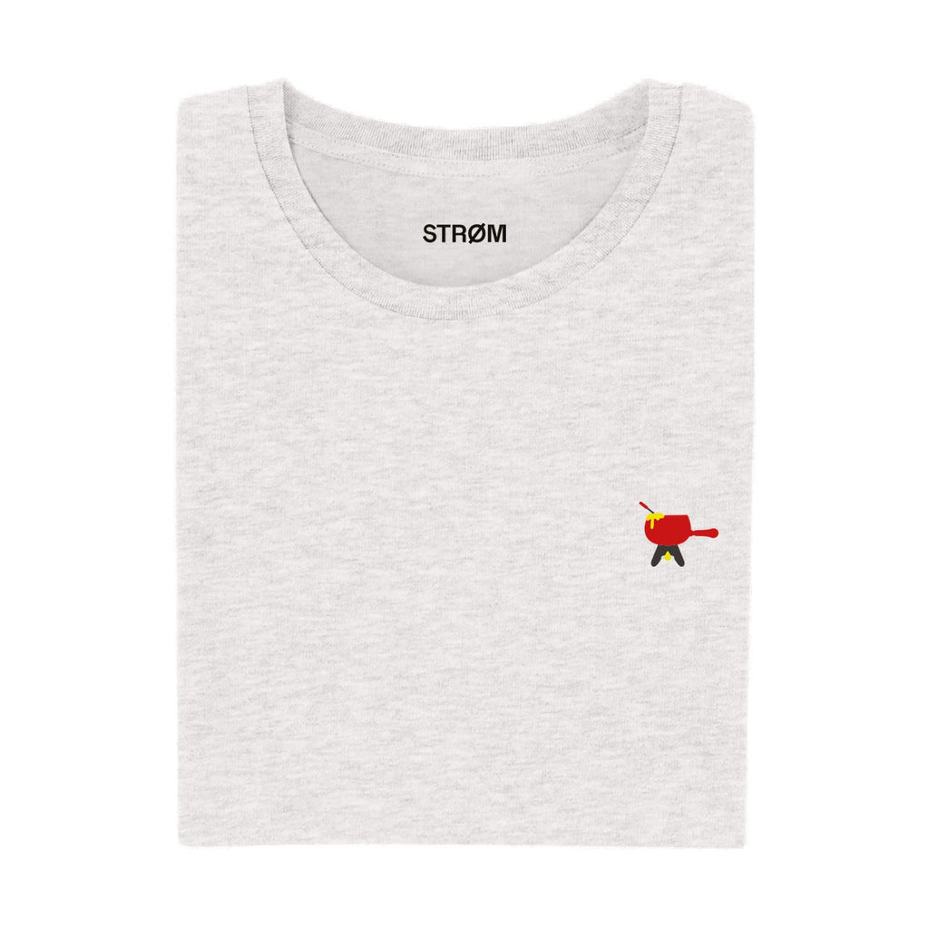 T-shirts korte mouw grijs STRØM