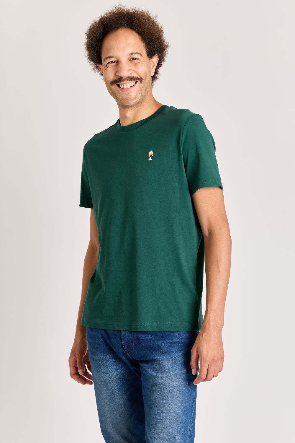 T-shirts korte mouw groen STRØM