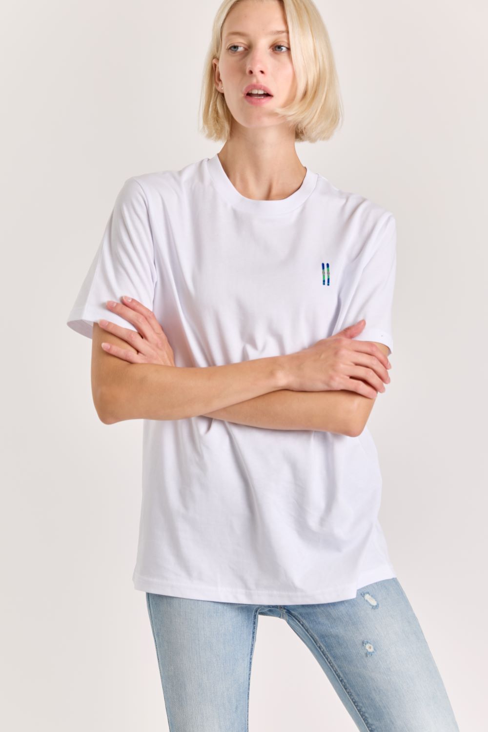 T-shirts korte mouw wit STRØM