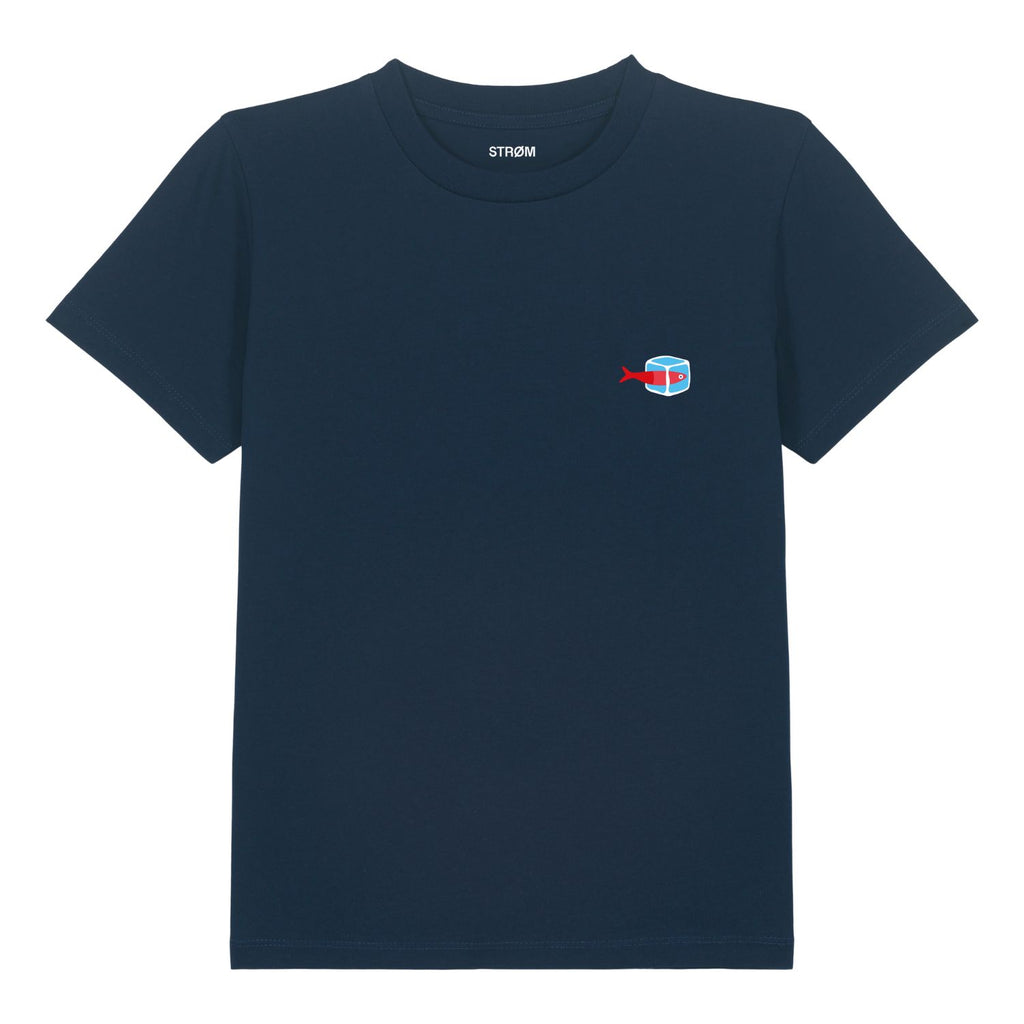 T-shirts korte mouw navy STRØM