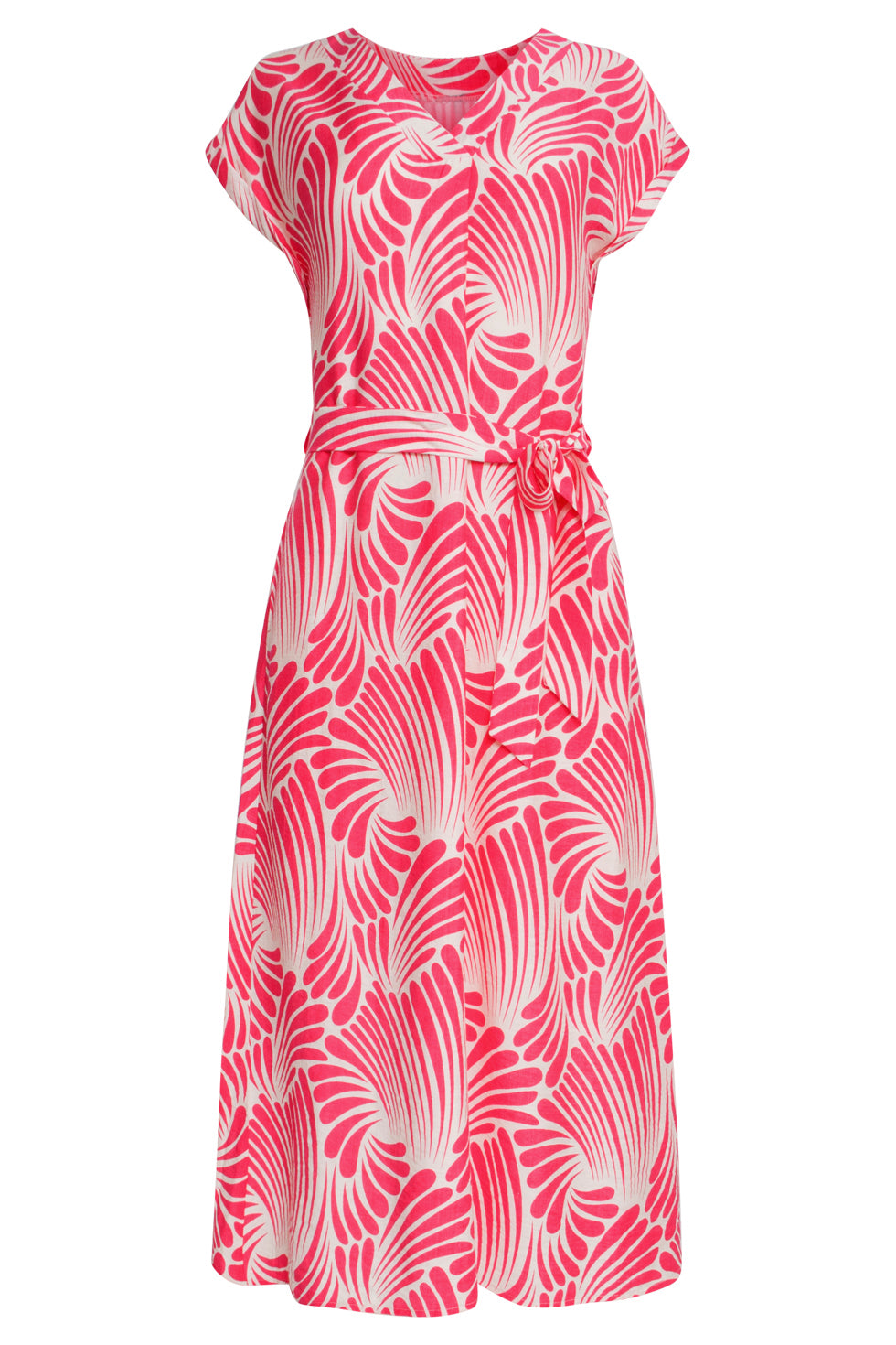 Jurken korte mouw roze Smashed Lemon