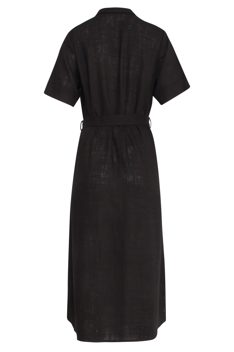 Jurken korte mouw zwart Smashed Lemon