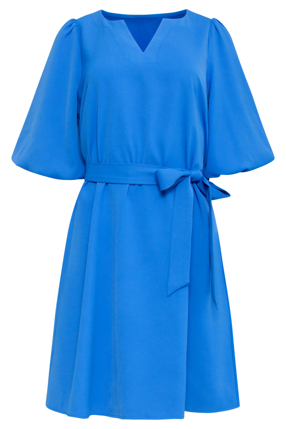 Jurken korte mouw blauw Smashed Lemon