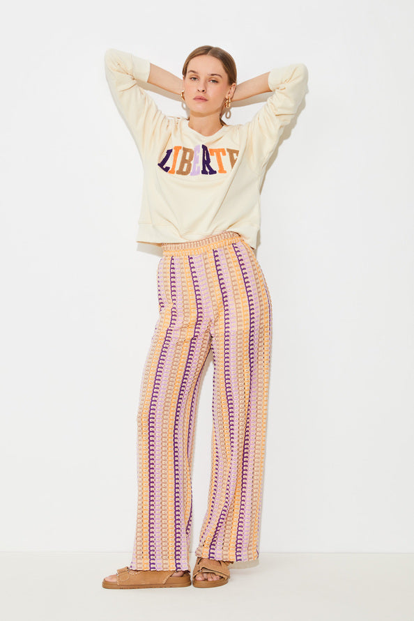 Broeken multicolor Suncoo Paris