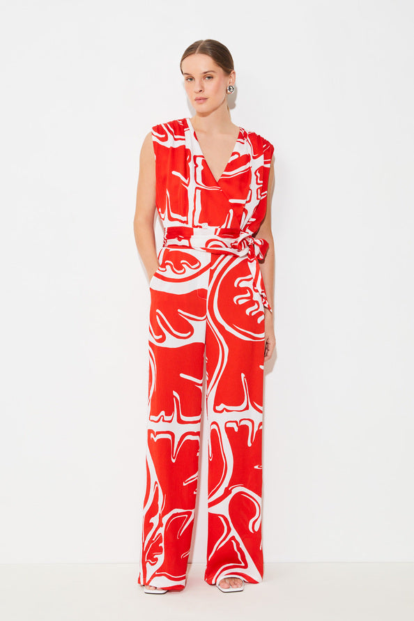 Broeken rood Suncoo Paris