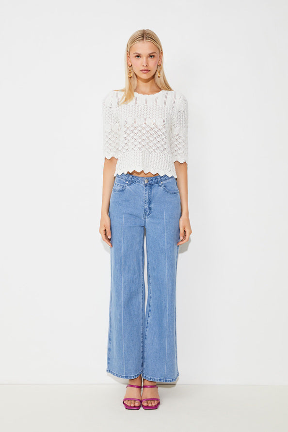Jeans blauw Suncoo Paris