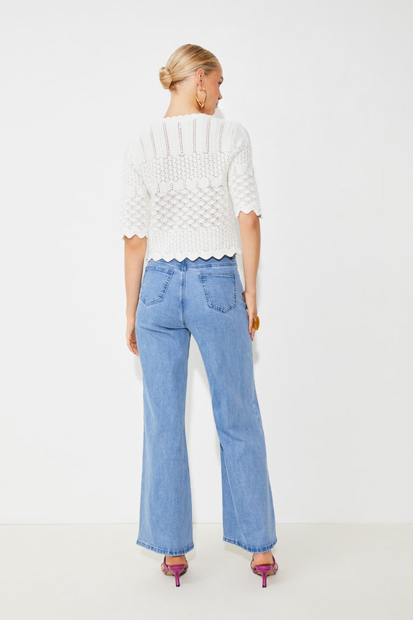 Jeans blauw Suncoo Paris