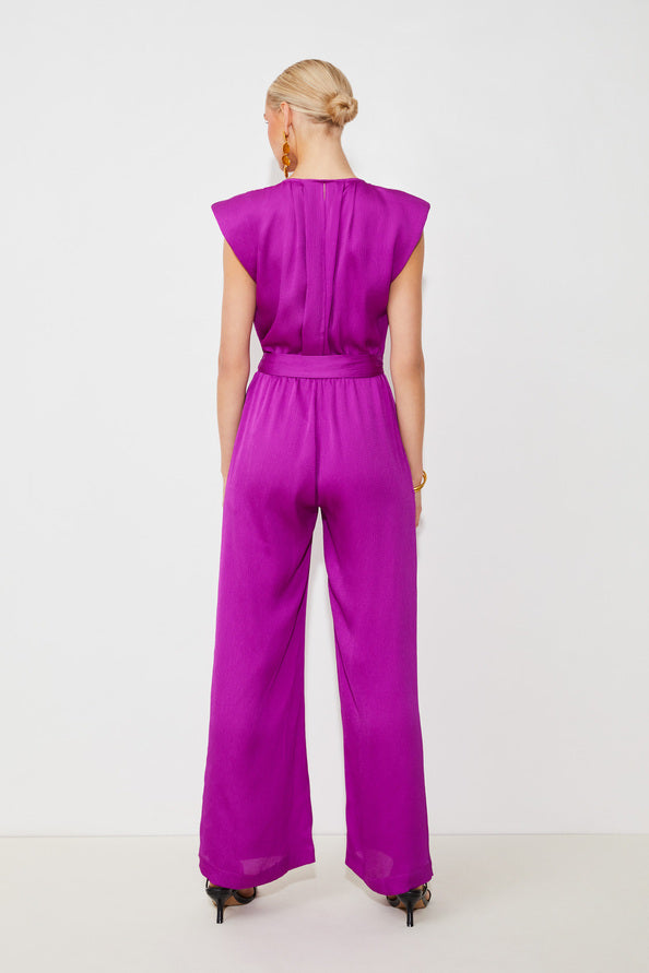 Jumpsuits zonder mouw paars Suncoo Paris