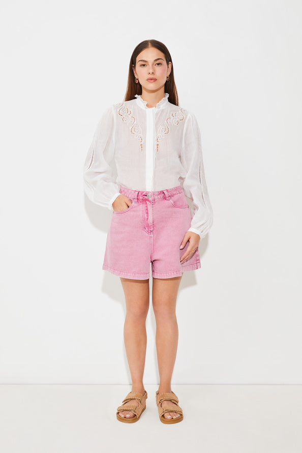 Shorten roze Suncoo Paris
