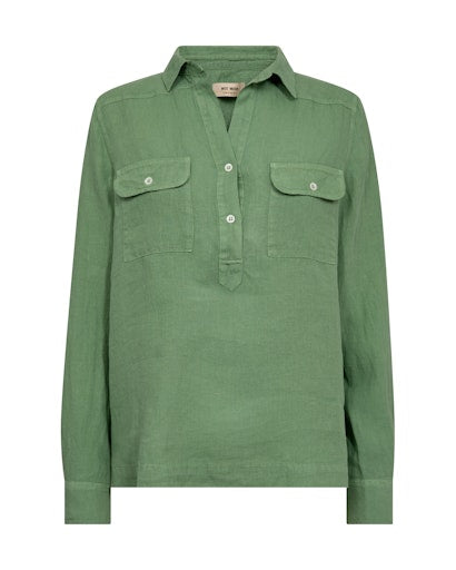 Blouses lange mouw groen MOS MOSH