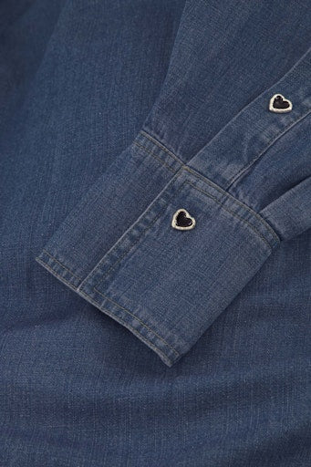 Blouses lange mouw blauw Fabienne Chapot