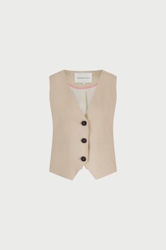 Gilets beige Fabienne Chapot