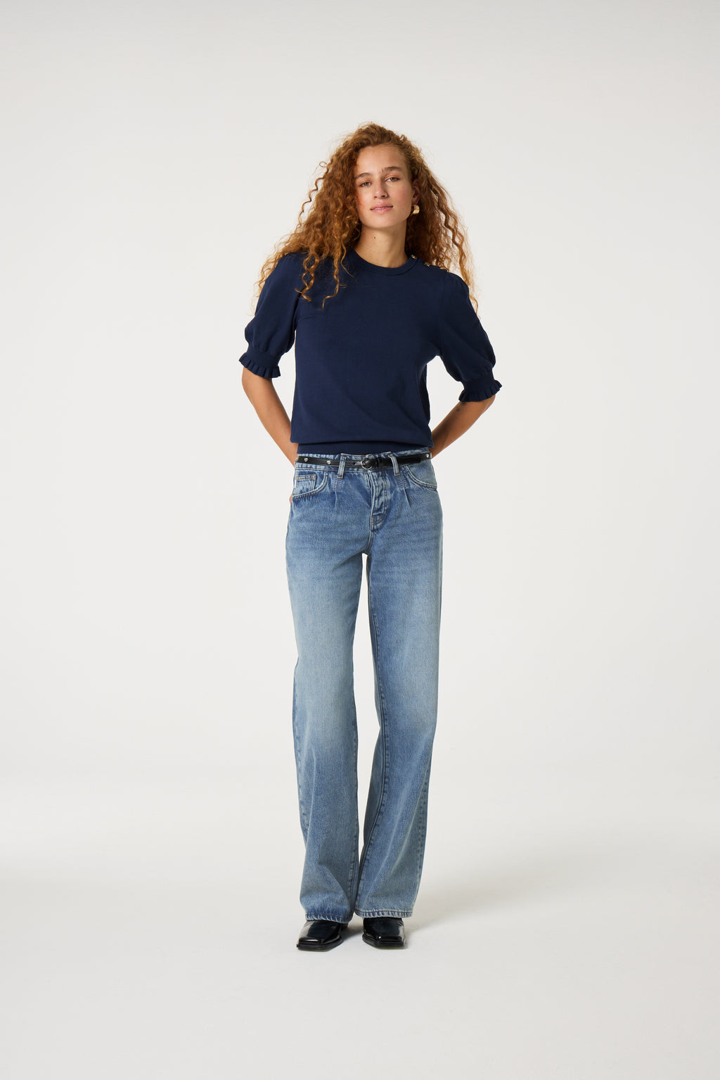 Pulls blauw Fabienne Chapot