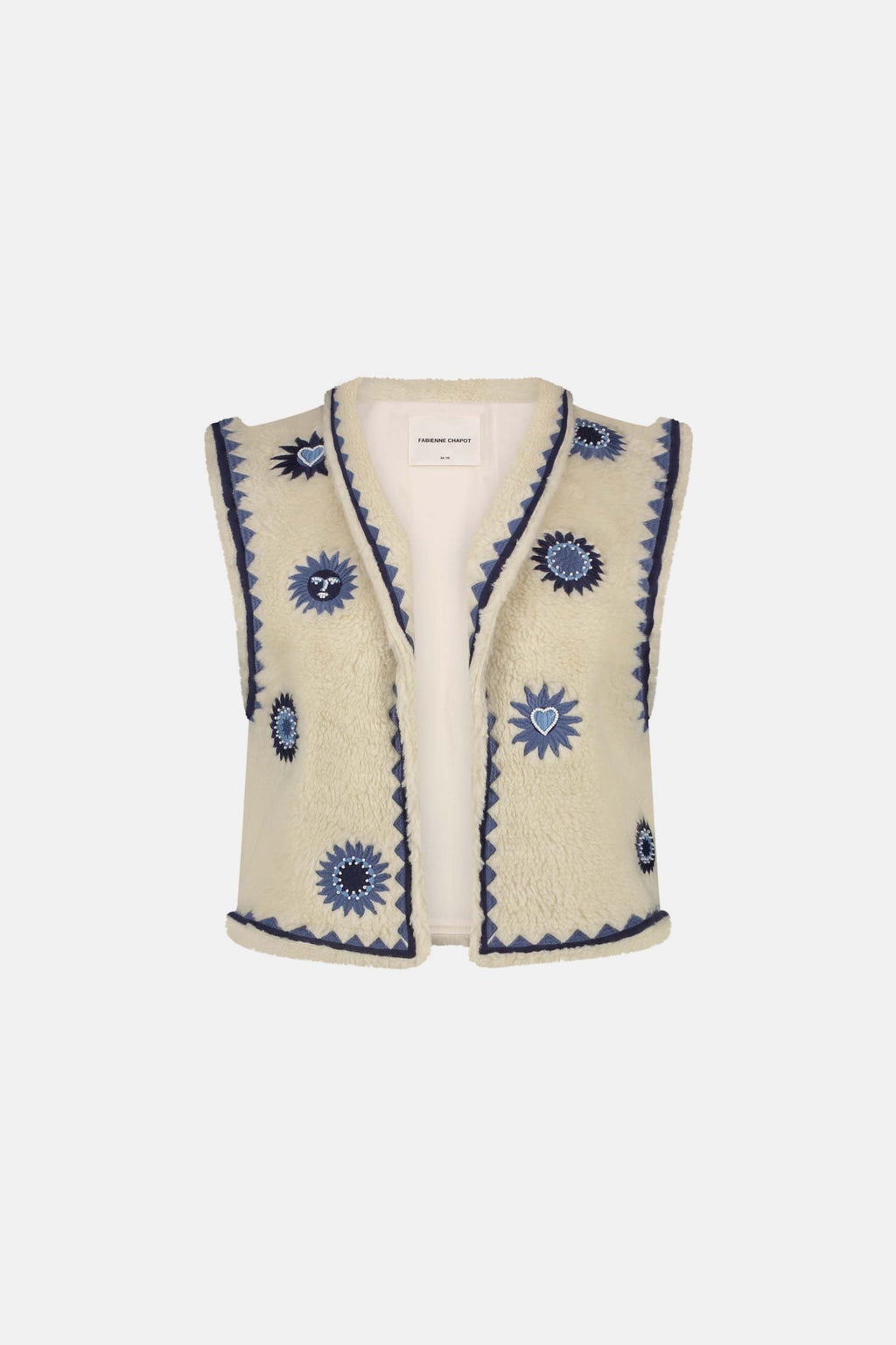 Bodywarmers beige Fabienne Chapot