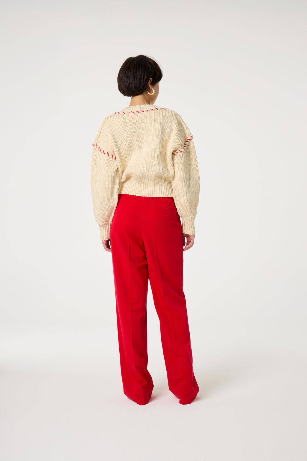 Broeken rood Fabienne Chapot