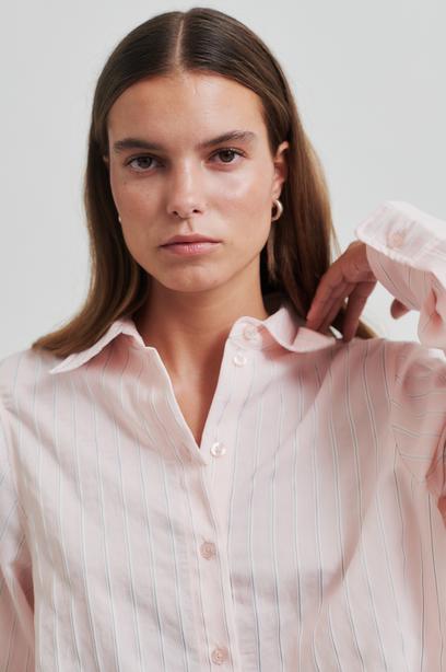 Blouses lange mouw roze Second Female