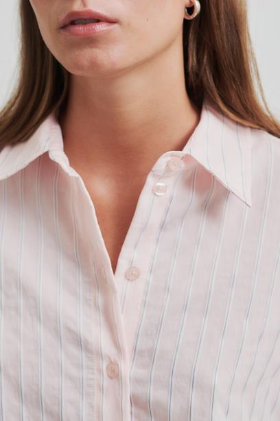 Blouses lange mouw roze Second Female