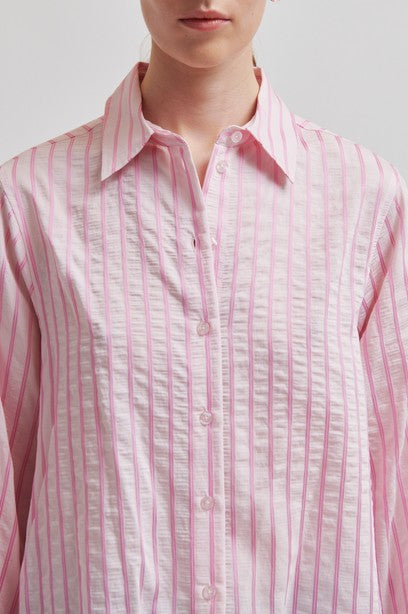 Blouses lange mouw roze Second Female
