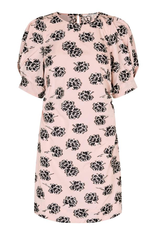 Jurken korte mouw roze Second Female