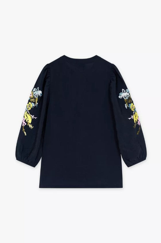 Blouses lange mouw navy CKS