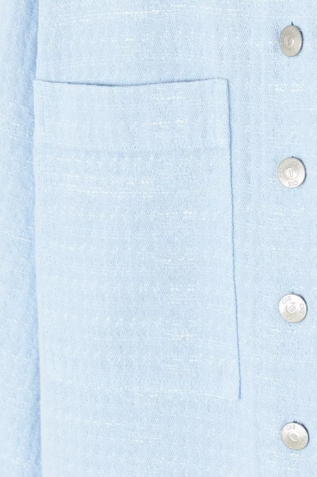 Jurken lange mouw blauw CKS