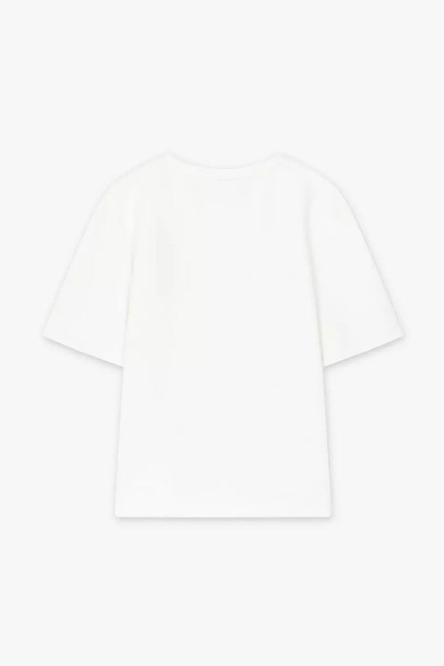 T-shirts korte mouw wit CKS