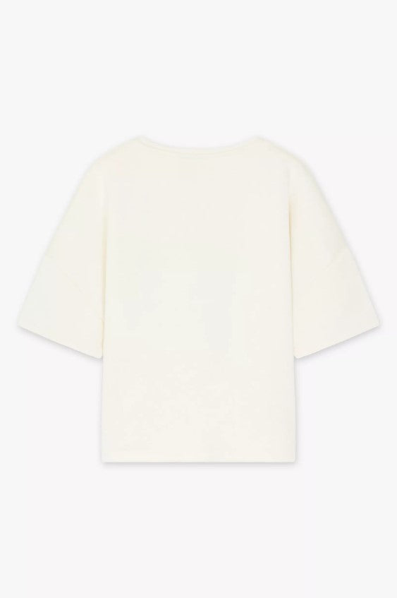 T-shirts korte mouw beige CKS