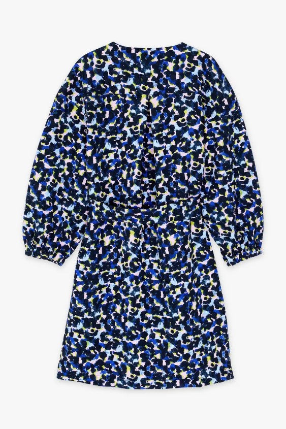 Jurken lange mouw multicolor CKS