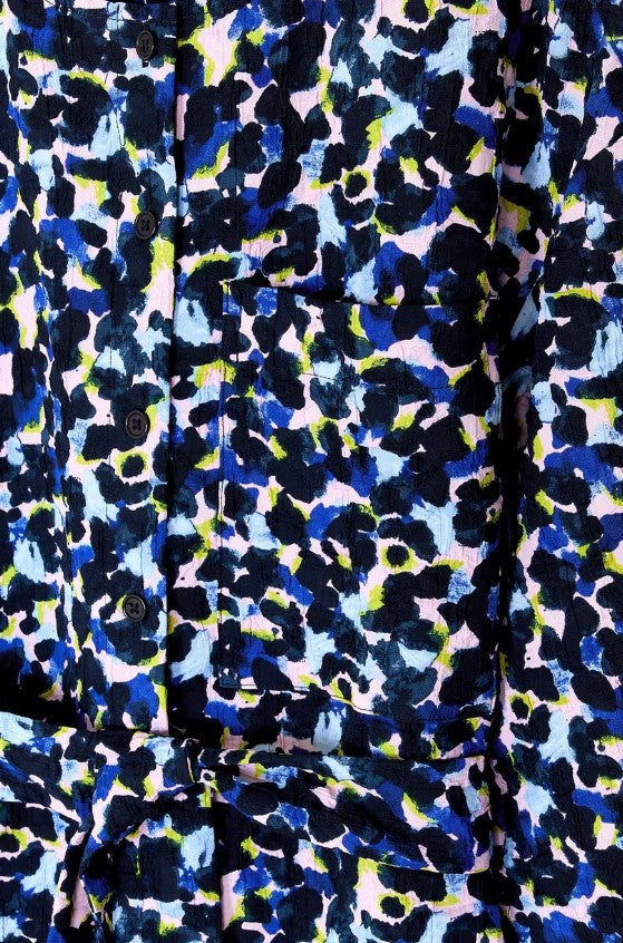 Jurken lange mouw multicolor CKS