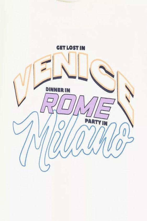 T-shirts korte mouw beige CKS