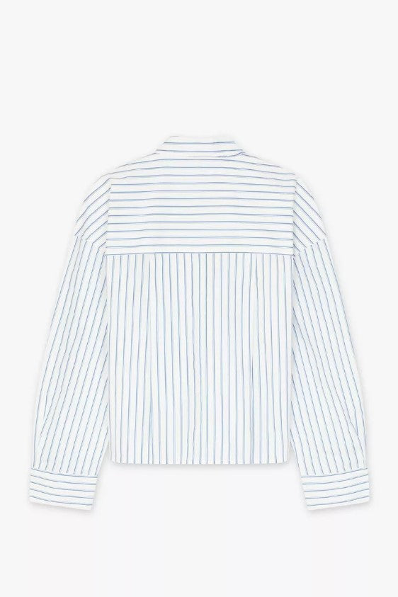 Blouses lange mouw blauw CKS