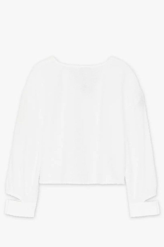 Blouses lange mouw beige CKS