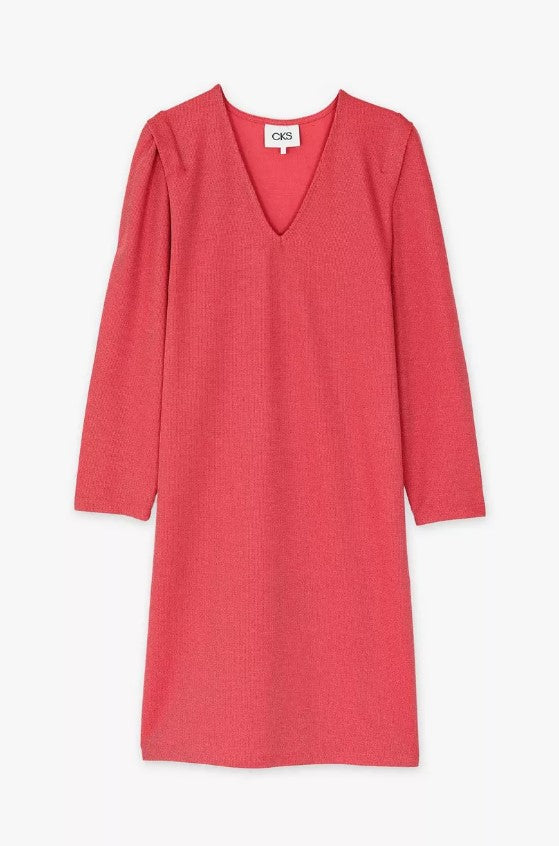 Jurken lange mouw multicolor CKS