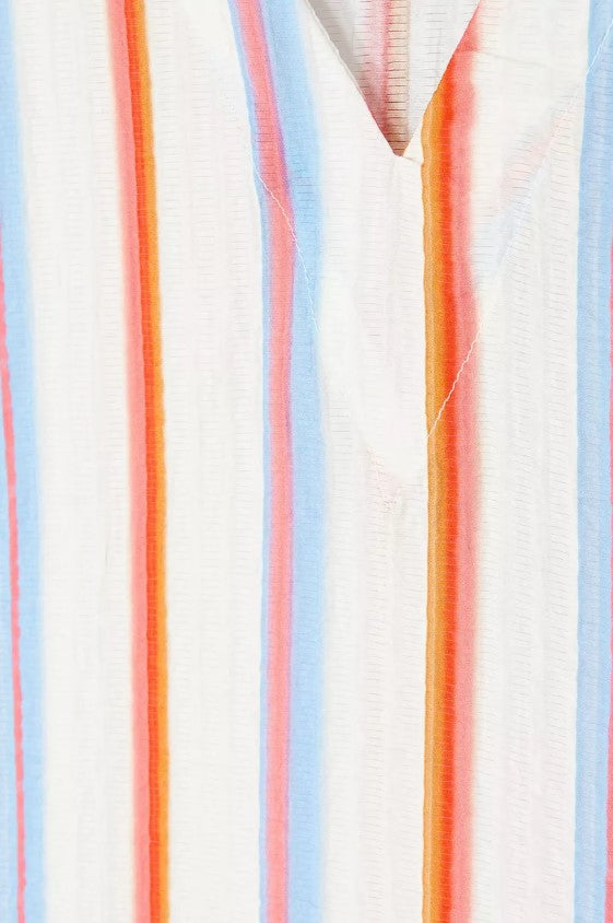 Blouses korte mouw blauw CKS