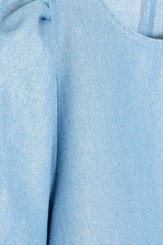 Blouses korte mouw blauw CKS