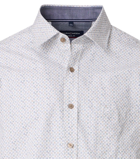 Hemden lange mouw beige Casa Moda