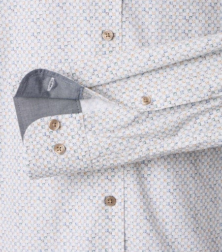 Hemden lange mouw beige Casa Moda