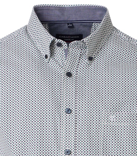 Hemden lange mouw blauw Casa Moda