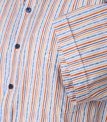 Hemden korte mouw oranje Casa Moda