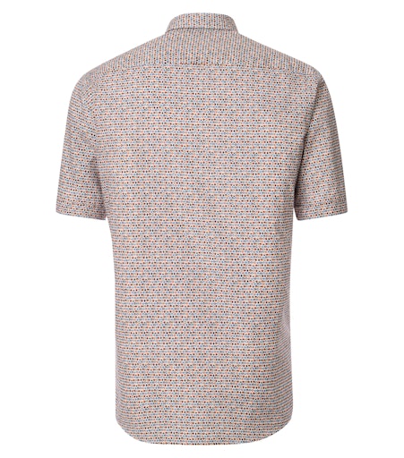 Hemden korte mouw blauw Casa Moda