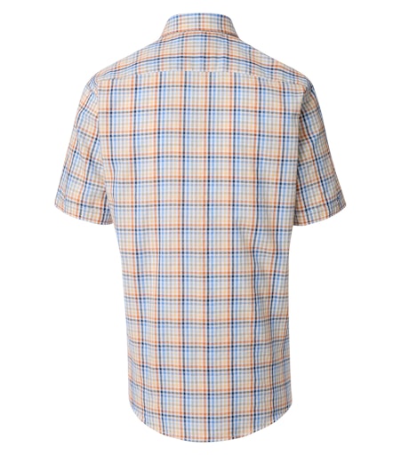 Hemden korte mouw oranje Casa Moda