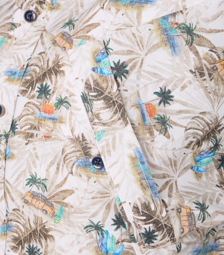Hemden korte mouw beige Casa Moda