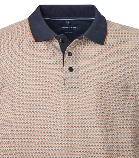 Polo's korte mouw blauw Casa Moda