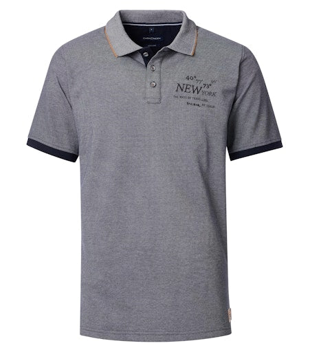 Polo's korte mouw blauw Casa Moda